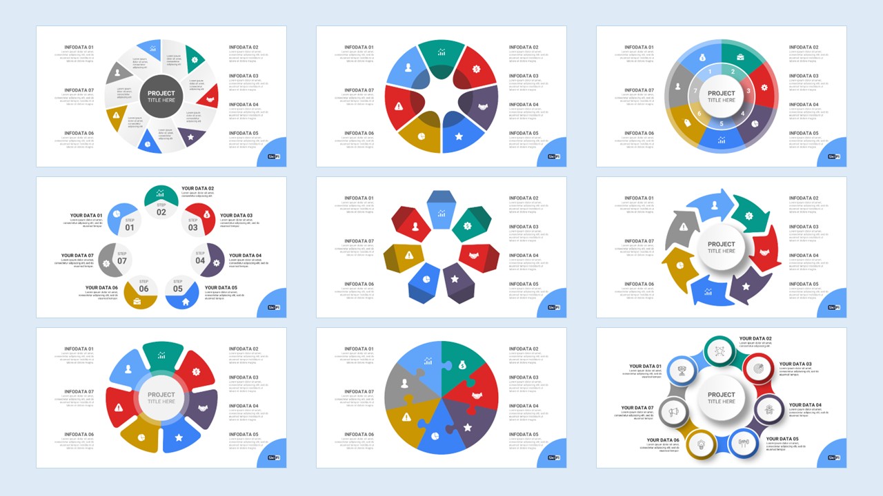7 Step Infographic Template