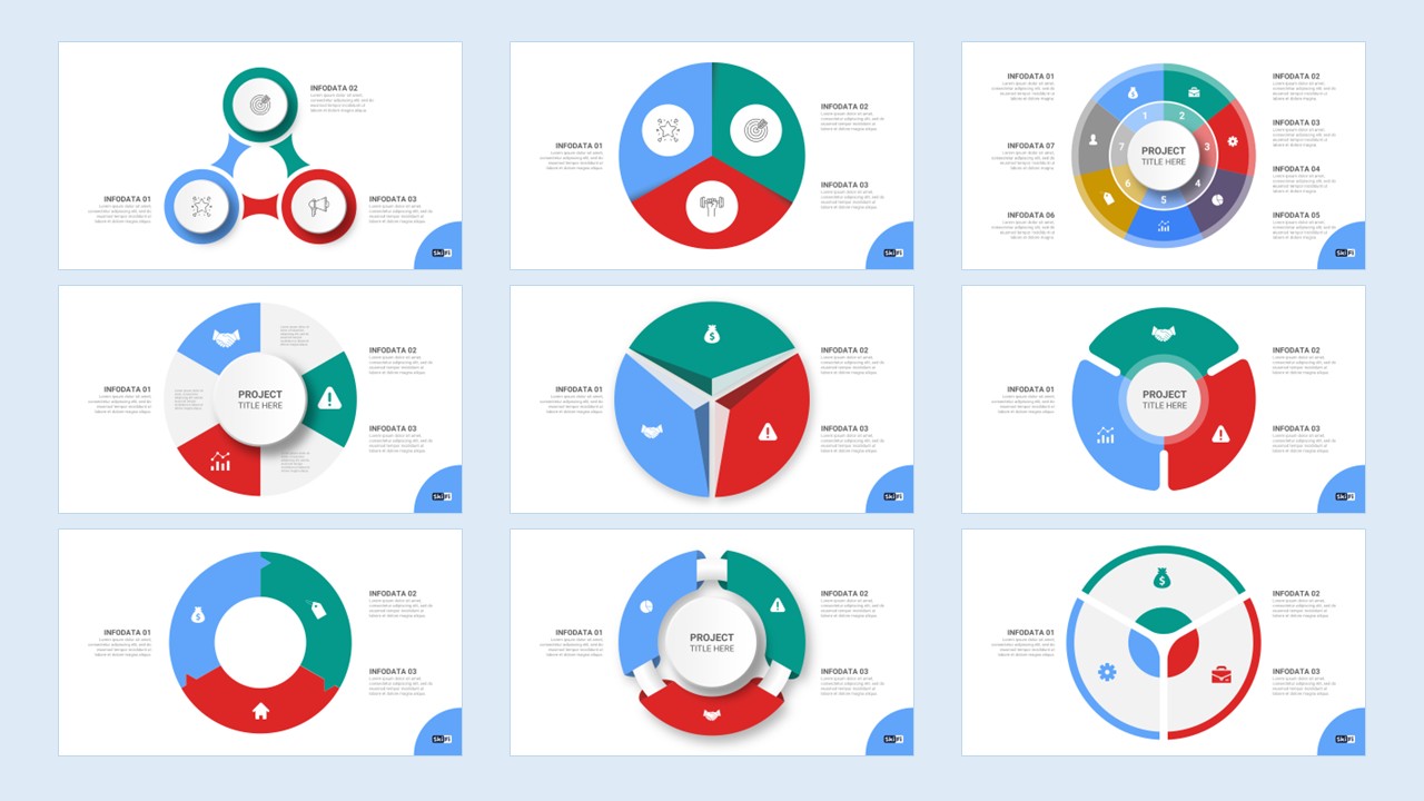 3 Step Infographic Template
