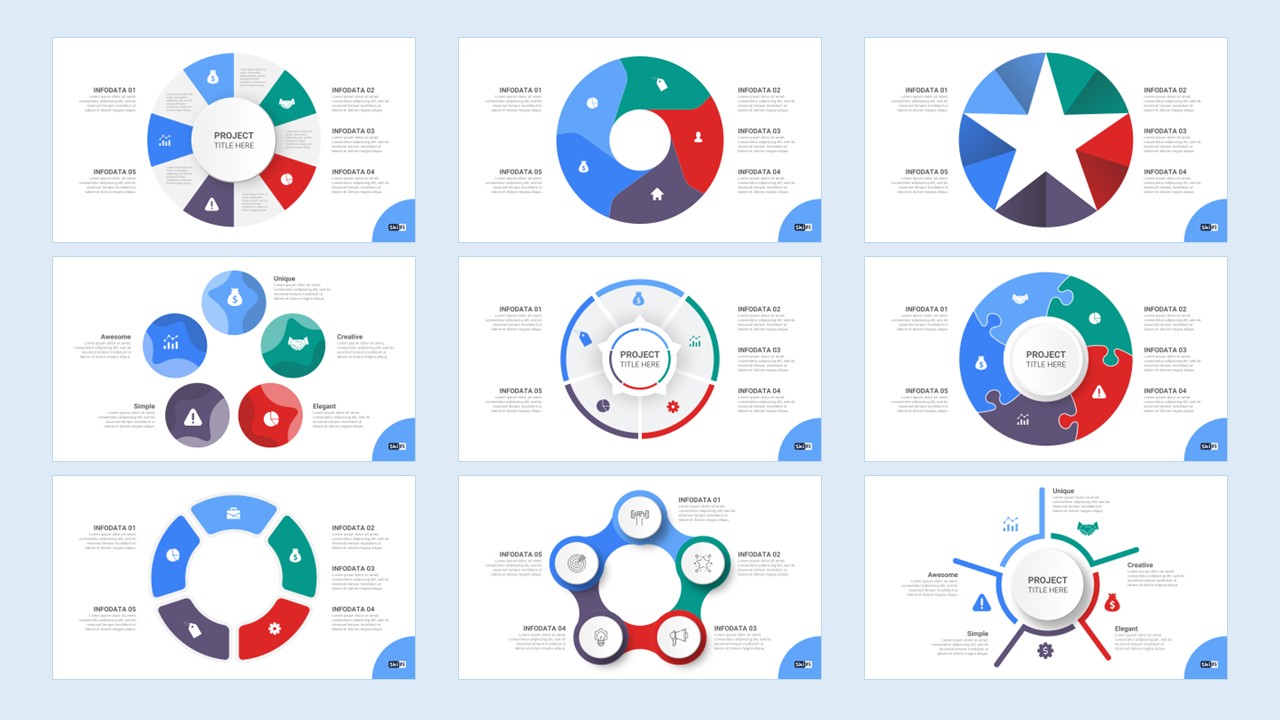 5 Step Infographic Template