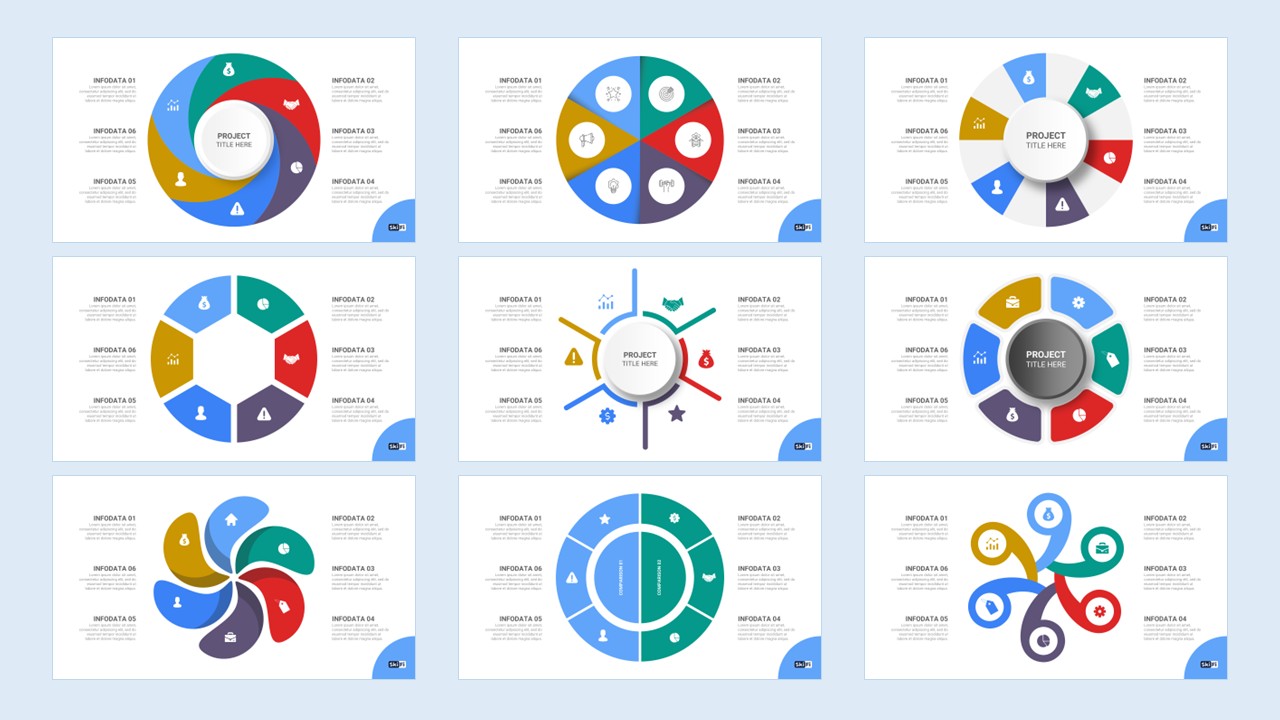 6 Step Infographic Template